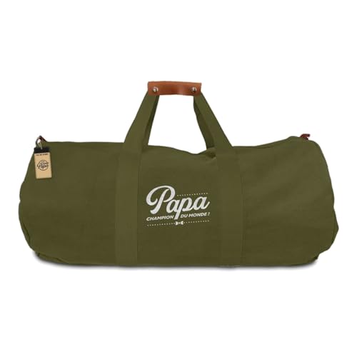 Sac de sport Papa Champion Kaki parfait de la salle de musculation aux sorties en famille