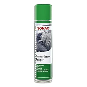 SONAX Bekleding Schuimreiniger (400 ml) verwijdert vezeldiep zelfs hardnekkig vuil uit kussens, tapijten en andere weefsels. Art-Nr. 03062000