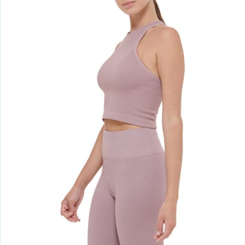 Image of Calvin Klein Womens Sleeveless Midi Dress with High Low Ruffle SkirtDress