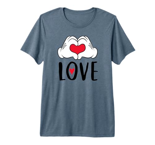 T-shirt Mickey et Minnie cadeau de Saint-Valentin original pour couple passionné