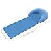 Walbest Beach Mat with Inflatable Pillow, 63