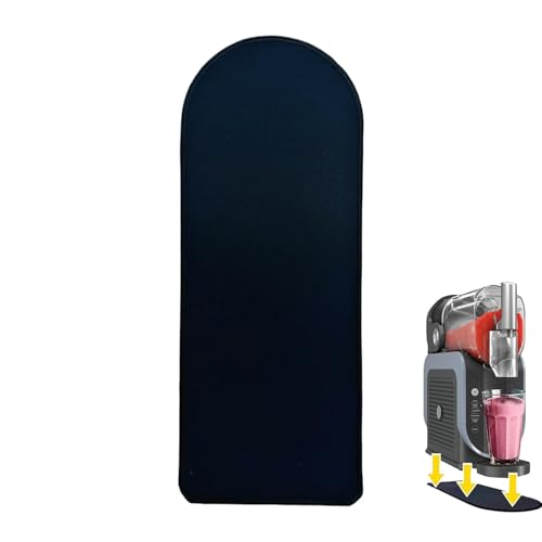 Drink Machine Pad, Kitchen Appliance Accessory, 6,69 x 18,31 in Milkshake Maker Mat, Authentic Stain Protection Tool, Water Absorbing Mat for Small Appliance Mats