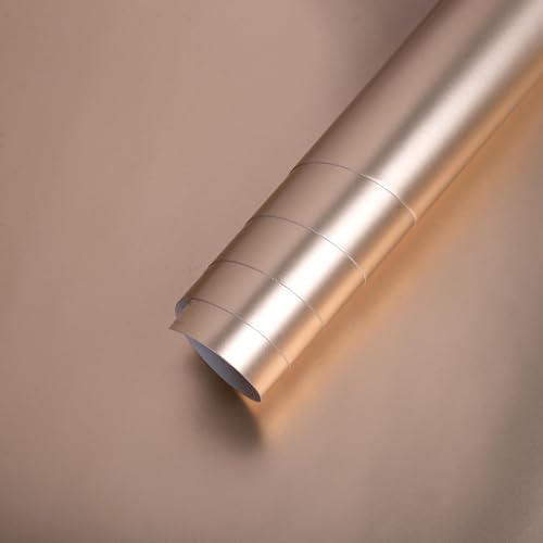 Image of Itsy Bitsy Vinyl Chrome Gold 12inch X 2ft 1 Roll| for Home Kitchen Countertop, Cabinet Furniture, Oil Proof, Table Top, Wall, Car Wrap Sheet, Wallpaper, Waterproof Vehicle Sticker