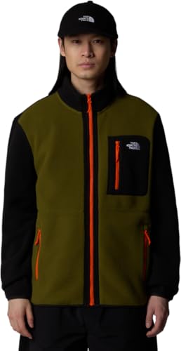 Image of THE NORTH FACE Men's Yumiori Full Zip Jacket | Lightweight Fleece Coat With Embroidered Logo, Zip Pockets