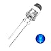 1000 pcs ⌀5mm Industrial DIP LED Light Emitting Diode, High Brightness LED Chips for Traffic Signal Lights, Lane Indicator Light,Fog Lights,Long Lifespan,with Lead Standoff (Blue)