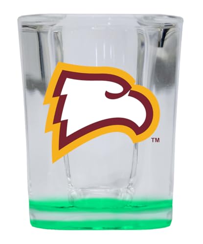 Vaso shot cuadrado 2 onzas base verde
