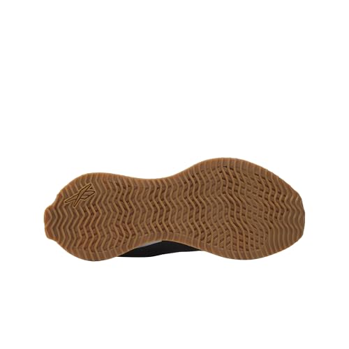 Reebok Women's Zig Dynamica STR Sneaker, Black/White/Silver Metallic, 64