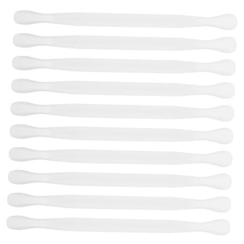 FOMIYES Sturdy Plastic Manicure Tools Pcs Cuticle Pusher and Remover Nail Art Pusher Gel Nail Polish Remover for Home Use