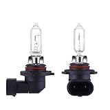 NEWBROWN 9005 Headlight Bulbs 200% brightness 4300K White 12V/60W HB3 9005 Bulb Halogen Long Life Replacement P20D (9005/HB3, 2 Pack)
