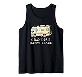 Photo Gallery uomo t-shirt rv uomo grandpa s happy place canotta Photo Gallery uomo t-shirt rv uomo grandpa s happy place canotta