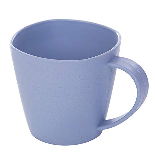 CNBB Coffee Mugs Tea Plastic Cup Healthy Wheat Straw Milk Cup Environmental Protection Thick Anti-Hot Cups Toothbrush Cup Tableware