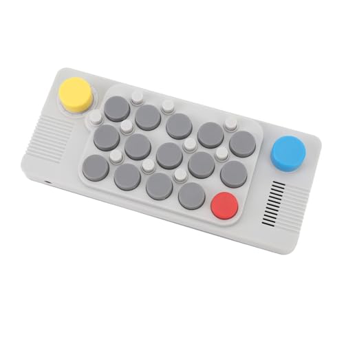 Xiuganpo Pequeño Teclado de Música Eléctrico 20 Instrumentos Función de Altavoz Bluetooth para Amantes de la Música 6 Horas de Reproducción Color Negro