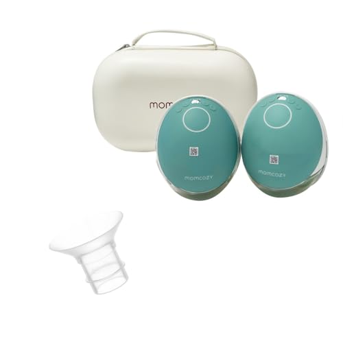 Image of Momcozy Flange Insert Momcozy Mobile Flow | M9 24mm Peacock Blue 2 Count