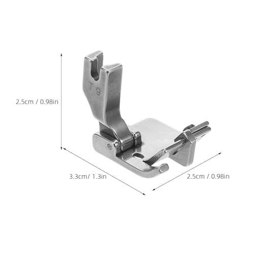 Prensatela ajustable para dobladillo con rodillo Hemoton miniatura 2