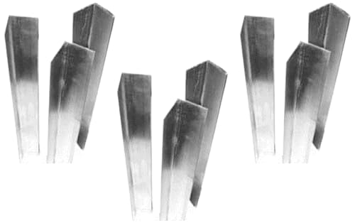 M-D Building Products 61135 3/4-Inch by 3/4-Inch by 1/16-Inch by 72-Inch Angle Equal Leg Anodized (Pack of 3)