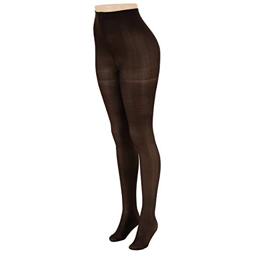 Image of LISSELE Pantyhose Medium Support, Control Top Tights for Women, Semi Opaque