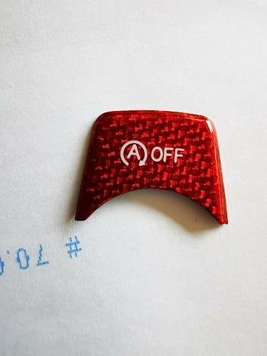 MAX Auto Carbon Look Stop Stop Button Cover Cover