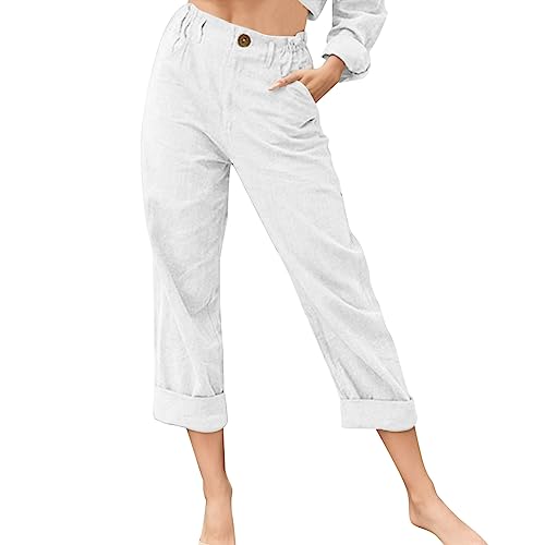 Damen Jogginghose Sommer 2024 | Leichte Freizeithose | Elegante Stoffhose Für Outdoor & Büro