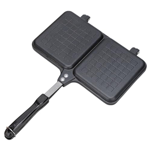 Sandwichera Caliente, Antiadherente Y De Fácil Limpieza, 36x25 Cm, ​​Sandwichera De Doble Panel, Prensa Para Parrilla De Queso, Mango Cómodo Resistente Al Calor, Para Uso Doméstico O Acampar Al Aire L
