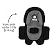 Diono Cuddle Soft 2-Pack 2-in-1 Baby Head Neck Body Support Pillow for Newborn Baby Super Soft Car Seat Insert Cushion, Perfect for Infant Car Seats, Convertible Car Seats, Strollers, Black Storm