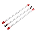 3Pcs Airbrush Needles Nozzles Set 0.2mm 0.3mm 0.5mm Stainless Steel Sprays Gun Needle Replacements with Storage Container for Airbrushes Model Spraying Paint Maintenance Tool