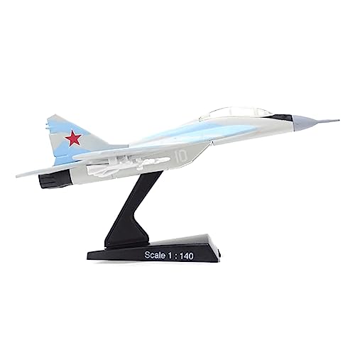 Modelos de avión de combate Rusia Fulcrum MIG-29 juguete a escala 1/140 colecciones militares