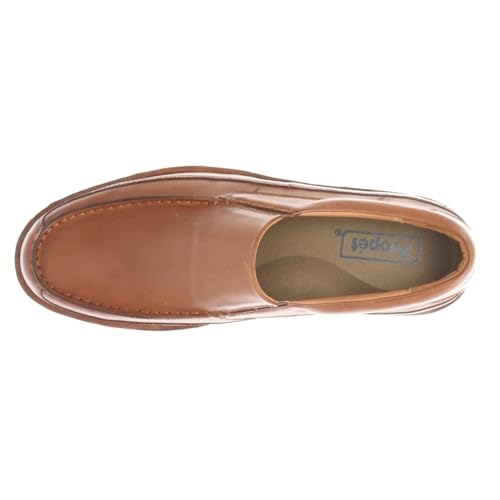 Propét Men's Flynn Loafers, Tan, 9 Medium US angle 6