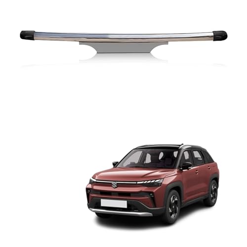 Image of Stainless Steel High Gloss Safety Rear Bumper Protector Sutaible for Maruti Suzuki Victoris