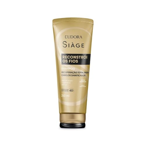 Eudora Shampoo Siàge Reconstrói Os Fios 250ml