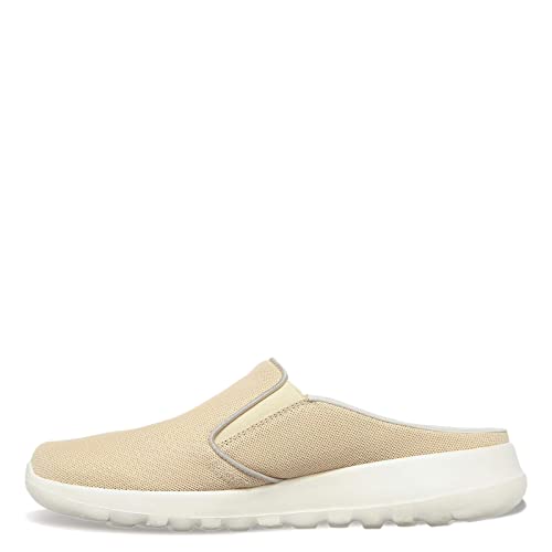 Skechers Skechers Women's GO Walk Joy - Lazy Sunday Sneaker, Taupe, 12 US