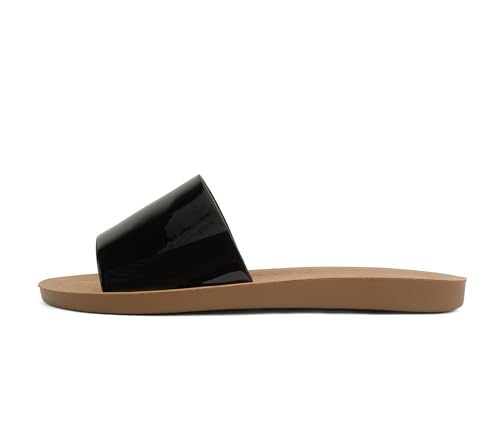 Image of Soda Shoes Efron-S Women Flip Flops Basic Plain Slippers Slip On Sandals Slides Casual Peep Toe Beach