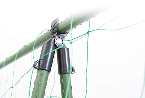 6pcs of 11mm Garden Plant Support V Connectors Pean Bean Plant Climbing Pole Joints