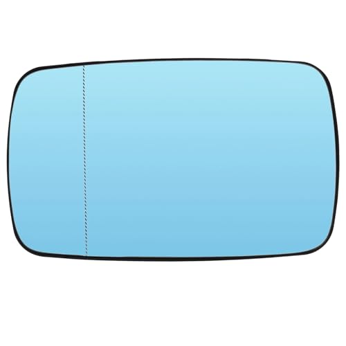 Retrovisor Espejo Para BMW Serie 3 E39 E46 320i 330i 325 525i Años 1997-2005 Espejo Retrovisor Lateral Izquierdo Derecho Con Calefacción Color Azul(Left)