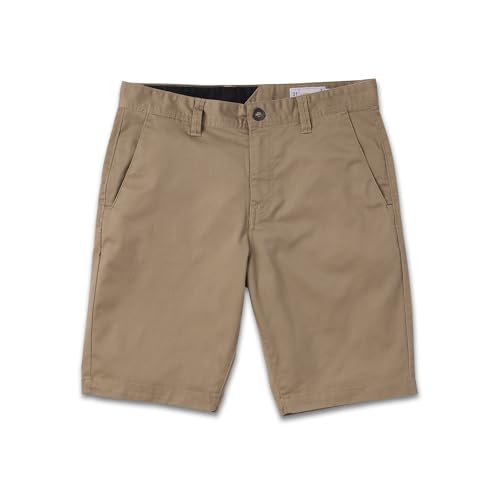 [Volcom] ハーフパンツ Modern Fit 21" Chino Short メンズ カーキ 33（Amazon）