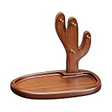 dzqad Bandeja Porta Llaves | Organizador Rústico en Madera Decorativo | Soporte para Llaveros | para Entrada, Mesita Nocturna, Mesa, Escritorio, Organizador, Oficina, Hogar, Cumpleaños, Inaugurales