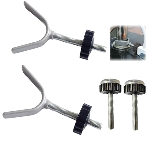 YGCQFH Y-Spindel für Treppenschutzgitter, ohne Bohren Treppengitter für Geländer Türschutzgitter Kindergitter Y Spindel 12.5cm/4.92 inch, für Treppenschutzgitter für Babys und Haustiere - 2 Stück