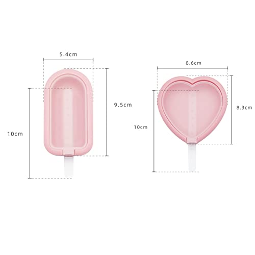 FANXIYA 8er Set Mini Silikon Eisformen für Kinder