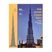 Algopix Similar Product 20 - Design and Control of Concrete Mixtures