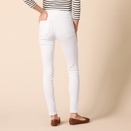 Image of Amazon Essentials Women's Skinny Fit Mid-Rise Stretch Pull-On Jegging with Pockets - Discontinued Colors