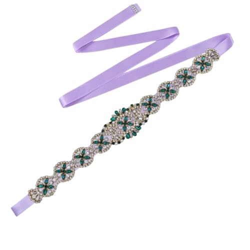 Rhinestone Bridal Belt, Handmade Women's Robe Belt, Party Dress Accessory