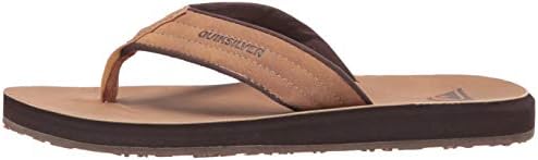 Quiksilver Men's Flip-Flop, Tan-Pattern_1 Carver Nubuck, 8 | Image 7