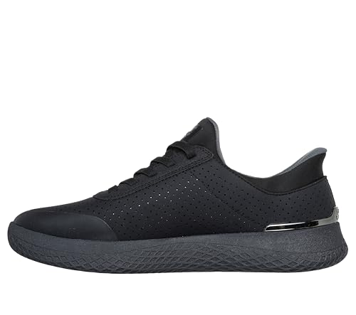 Skechers X Snoop Dogg Men's,Snoop VIBEZ - SNOOPER Comfortable,BBK,9.5 M US