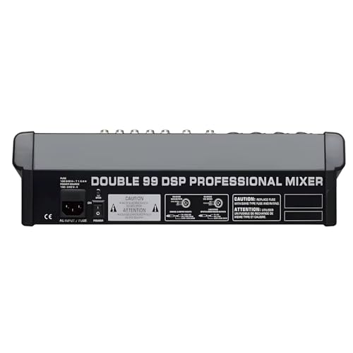 Mixeur audio professionnel double 99DSP console 16 canaux Bluetooth et MP3
