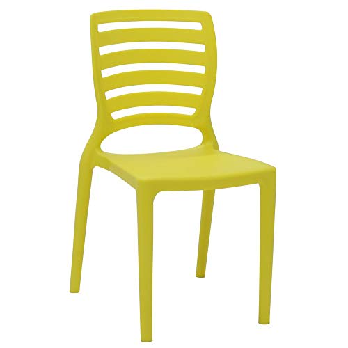 Cadeira Infantil Tramontina Sofia em Polipropileno e Fibra de Vidro Amarelo 92272/000