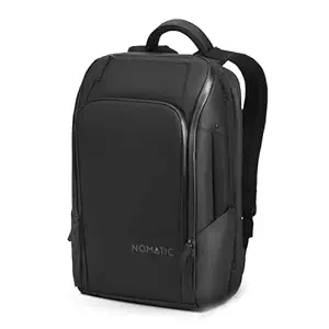 NOMATIC Travel Pack- Black Water Resistant Anti-Theft 30L Flight Approved Carry on Laptop Bag Computer Backpack