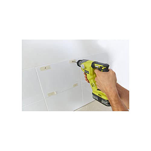 Pack Marteau perforateur RYOBI 18V One+ - 1 batterie LithiumPlus 2.5Ah - Kit 3 burins SDS+ - RAKSPC03