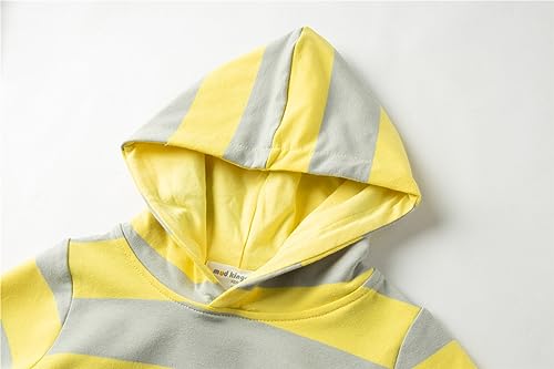 Image of Mud Kingdom Little Girls Boys Hooded Sweatshirt Jersey Cotton Pullover Fashion Spring Fall