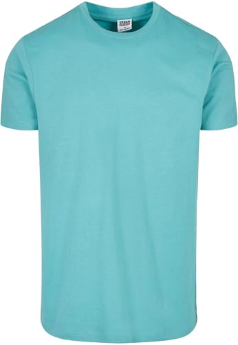 URBAN CLASSICS Maglietta Uomo Maniche Corte, T-Shirt Basic Casual in Cotone, Diversi Colori Disponibili, Taglie Forti Disponibili da S - 5XL