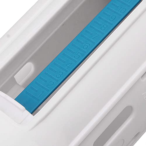 Bqlzr White Toilet Cistern Dual Flush Push Button Valve 25Cm Height Fit For Drain Diameter 65-75Mm #TOP6