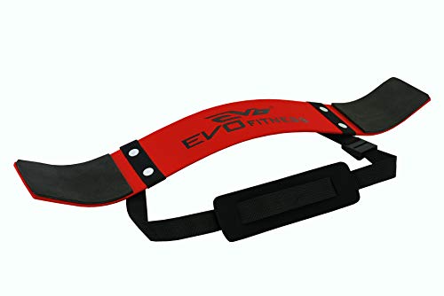 EVO Fitness Arm Blaster for Biceps & Triceps Body Building, Muscle Strength Gains, Contoured and Adjustable bicep blaster for Curling & Weight Lifting, Well Balanced Support with Adjustable Strap - Image 4